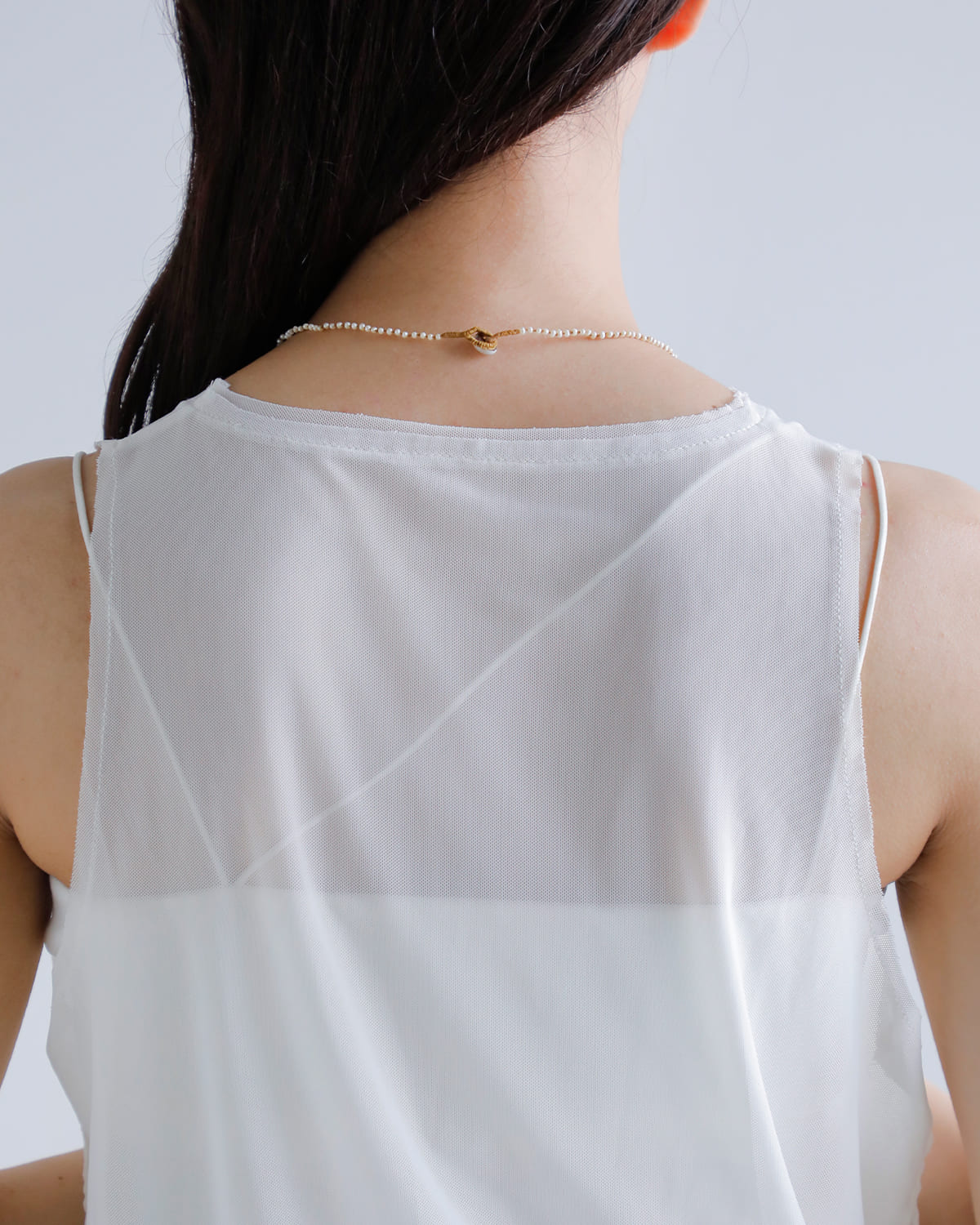 CREDONA(クレドナ)チュールカップインキャミソール “TULLE TANK SET CUP IN TOP” 1425312314