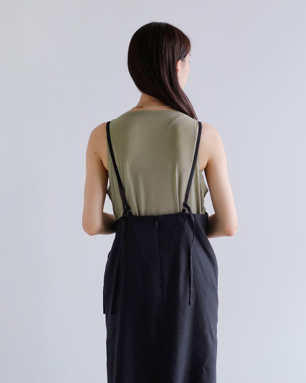 CREDONA(クレドナ)チュールカップインキャミソール “TULLE TANK SET CUP IN TOP” 1425312314