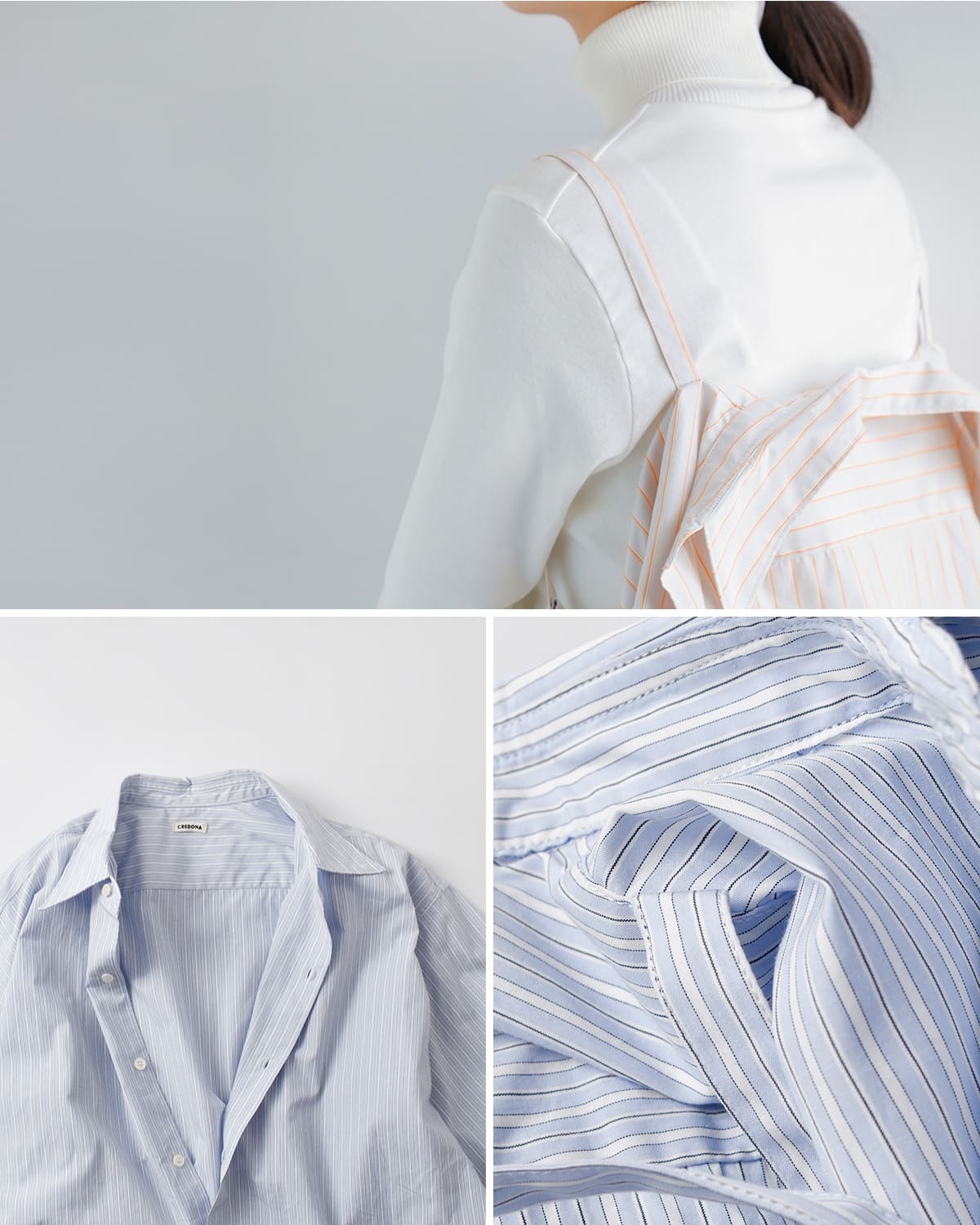 CREDONA(クレドナ)レギュラーカラーシャツ “THE SHIRT” 1425410306