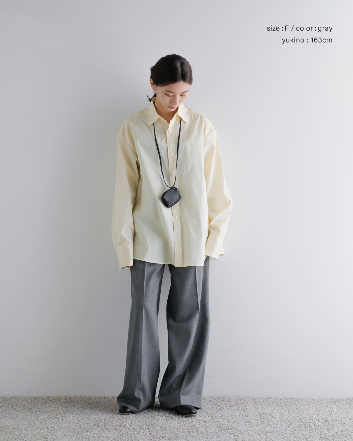 CREDONA(クレドナ)サビルウールタックスラックスパンツ “SAVILE WOOL TUCK TROUSERS” 1425420337-0