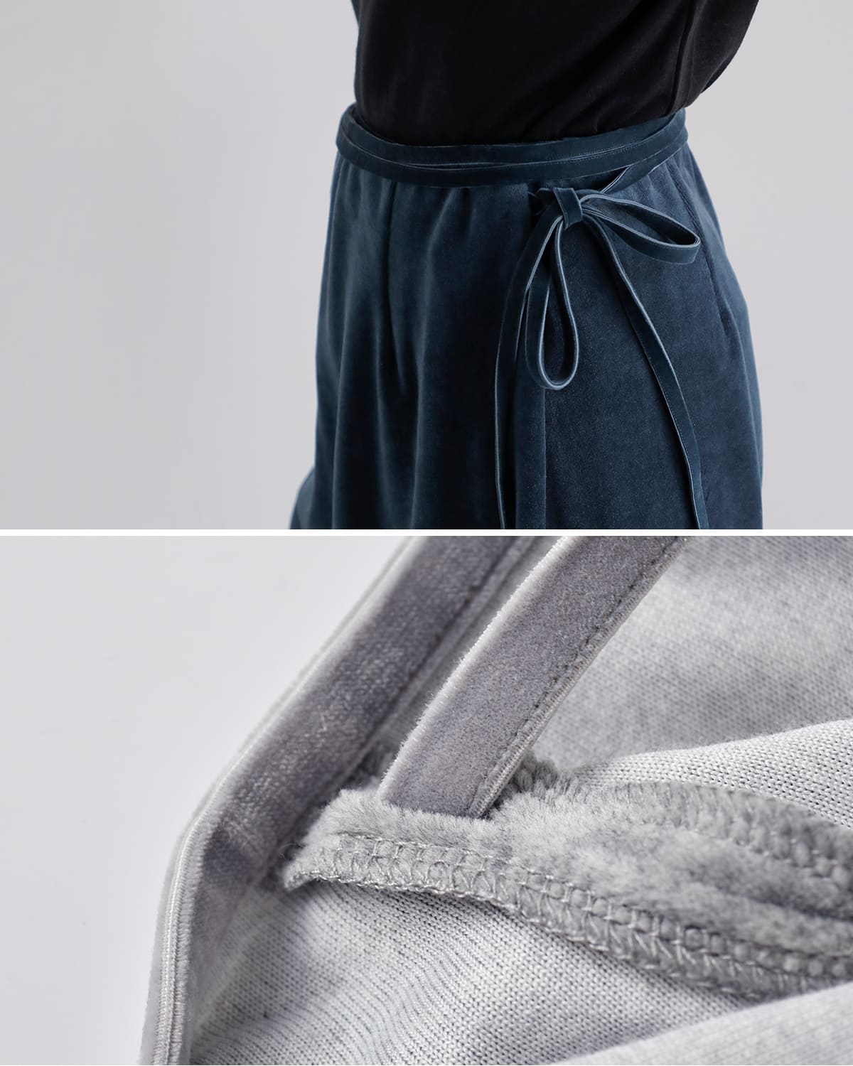 CREDONA(クレドナ)コットンベロアレイヤードパンツ “COTTON VELOUR LAYERED PANTS” 1425421343