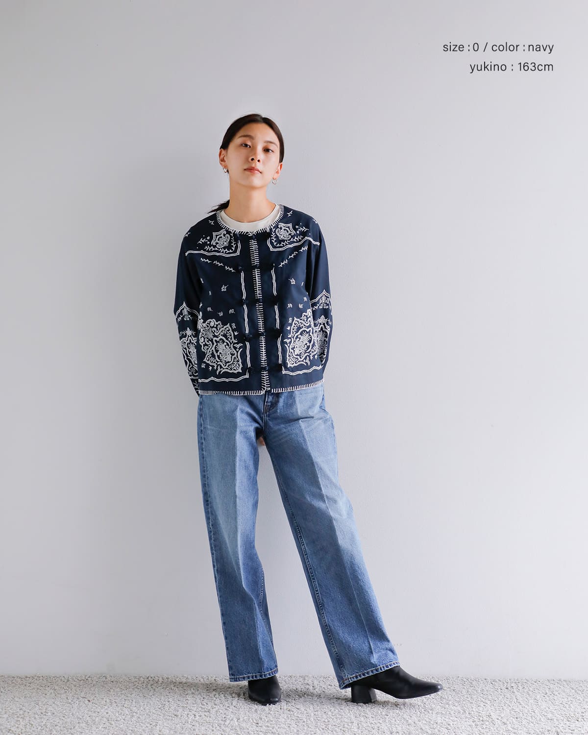 CREDONA(クレドナ)コットンデニムパンツ “THE C EVERYDAY DENIM” 1425422400-0