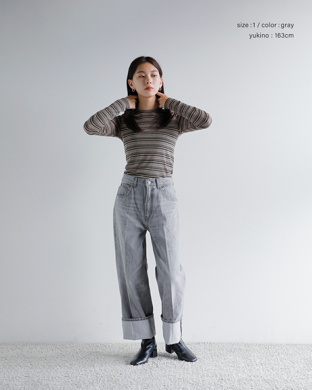 CREDONA(クレドナ)コットンデニムパンツ “THE C EVERYDAY DENIM” 1425422400-0