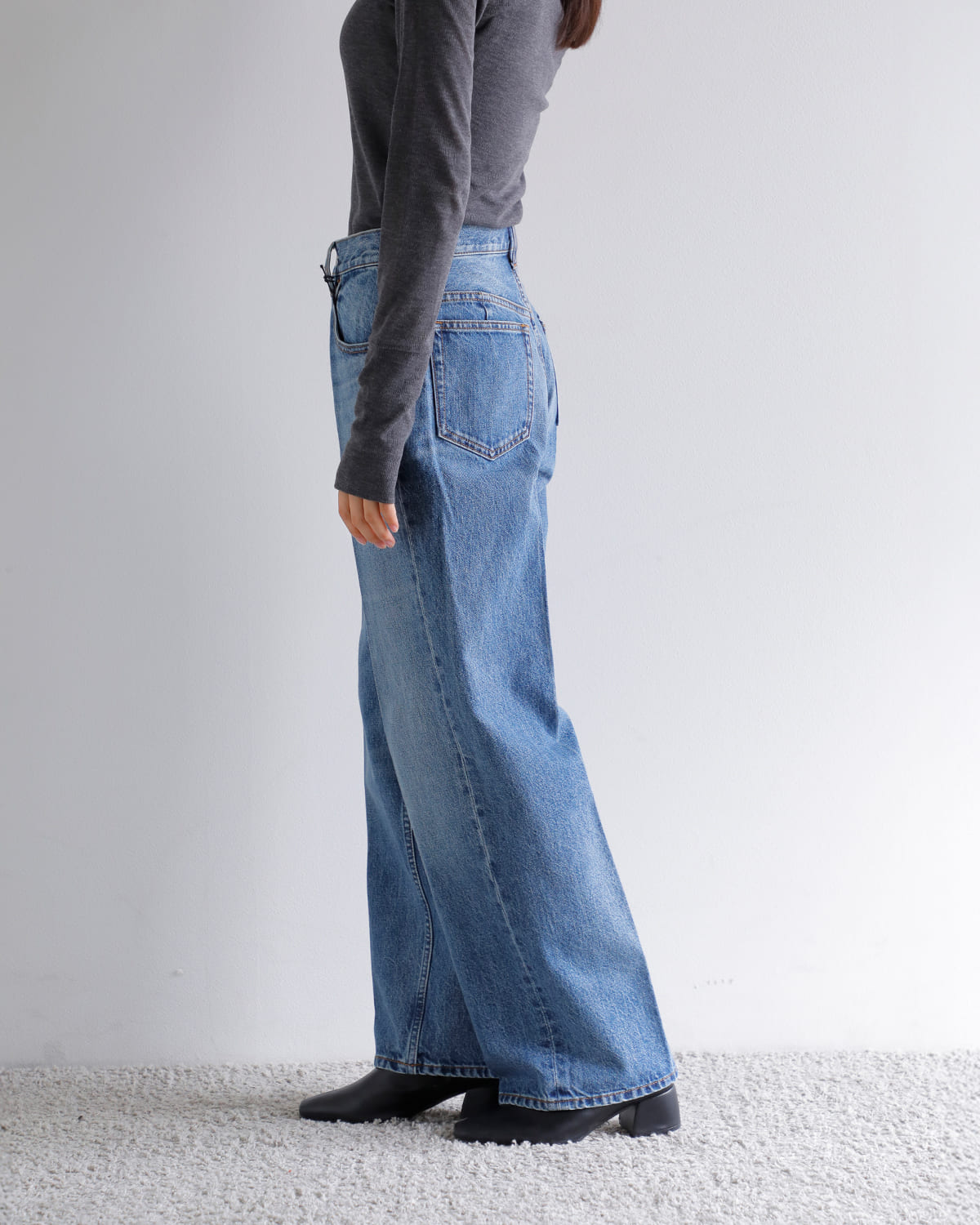 CREDONA(クレドナ)コットンデニムパンツ “THE C EVERYDAY DENIM” 1425422400-0