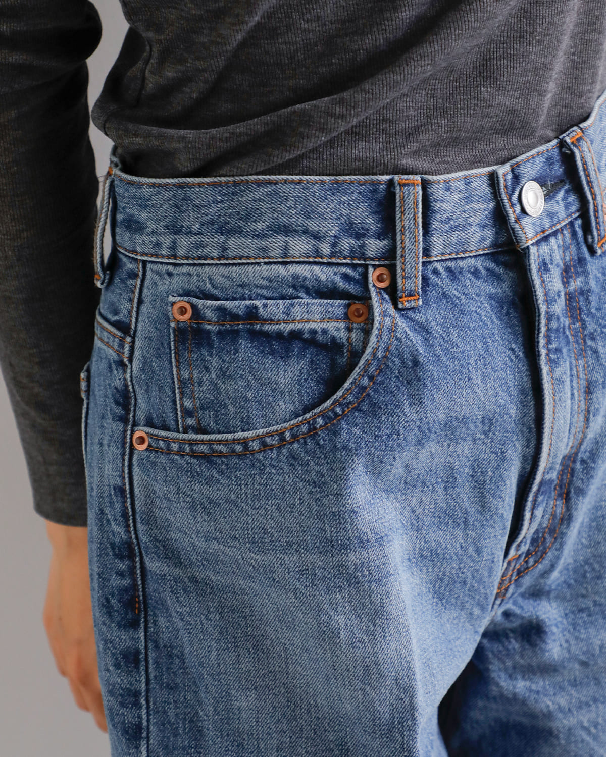 CREDONA(クレドナ)コットンデニムパンツ “THE C EVERYDAY DENIM” 1425422400-0