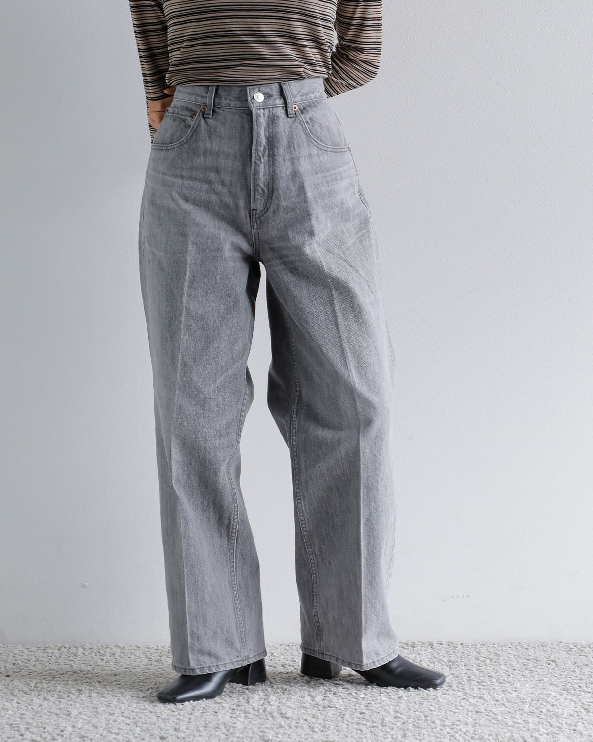 CREDONA(クレドナ)コットンデニムパンツ “THE C EVERYDAY DENIM” 1425422400-0