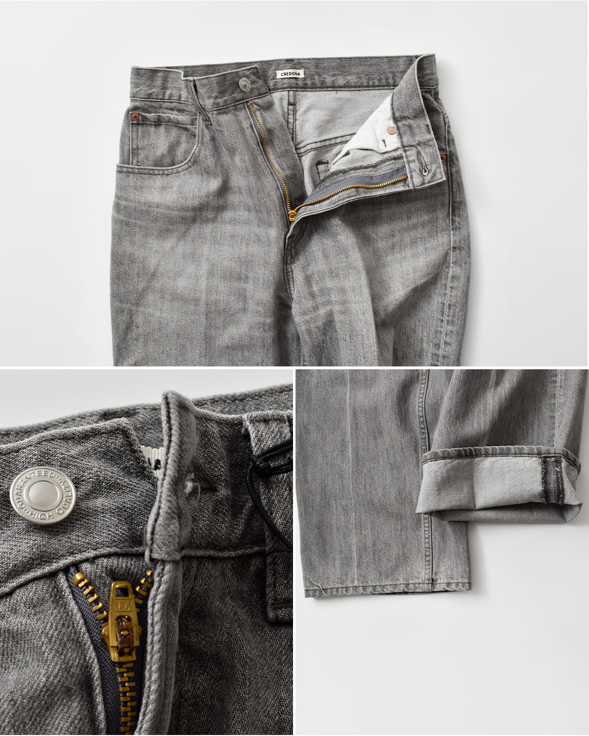 CREDONA(クレドナ)コットンデニムパンツ “THE C EVERYDAY DENIM” 1425422400-0