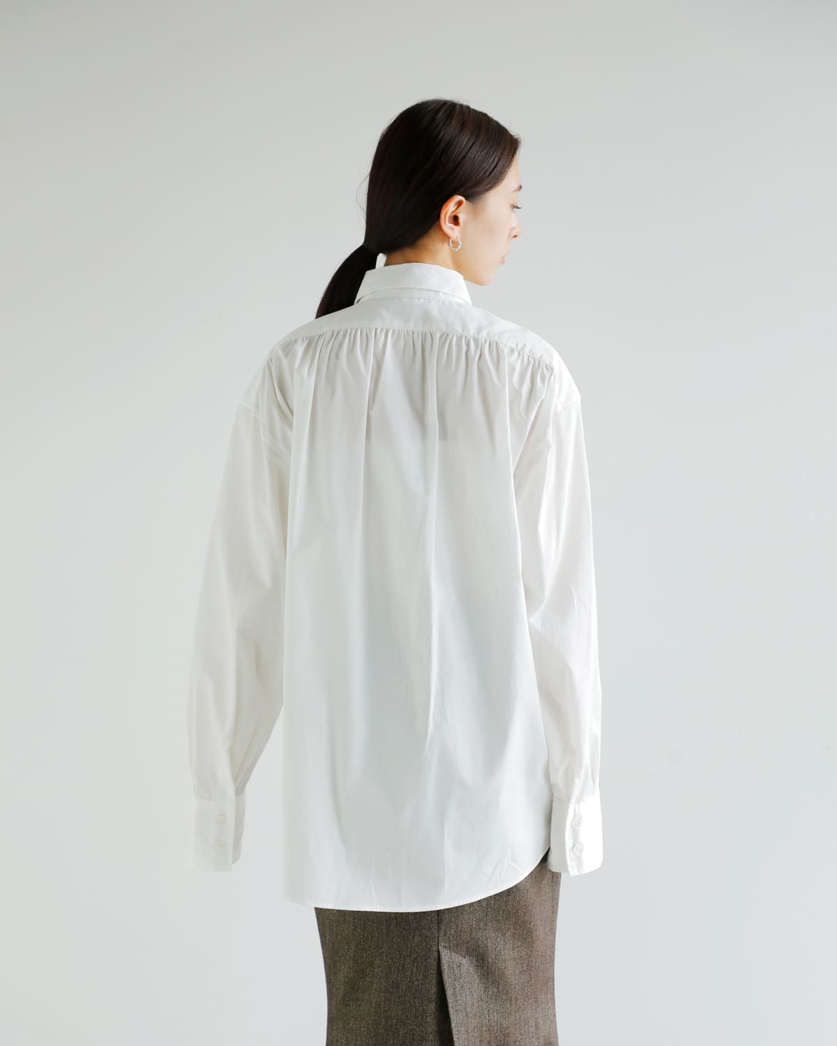 CREDONA(クレドナ)超長綿コットンドレスシャツ “THE C EVERYDAY SHIRT” 1425510363-0