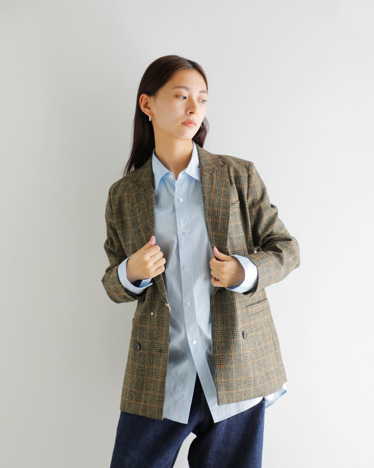 CREDONA(クレドナ)超長綿コットンドレスシャツ “THE C EVERYDAY SHIRT” 1425510363-0