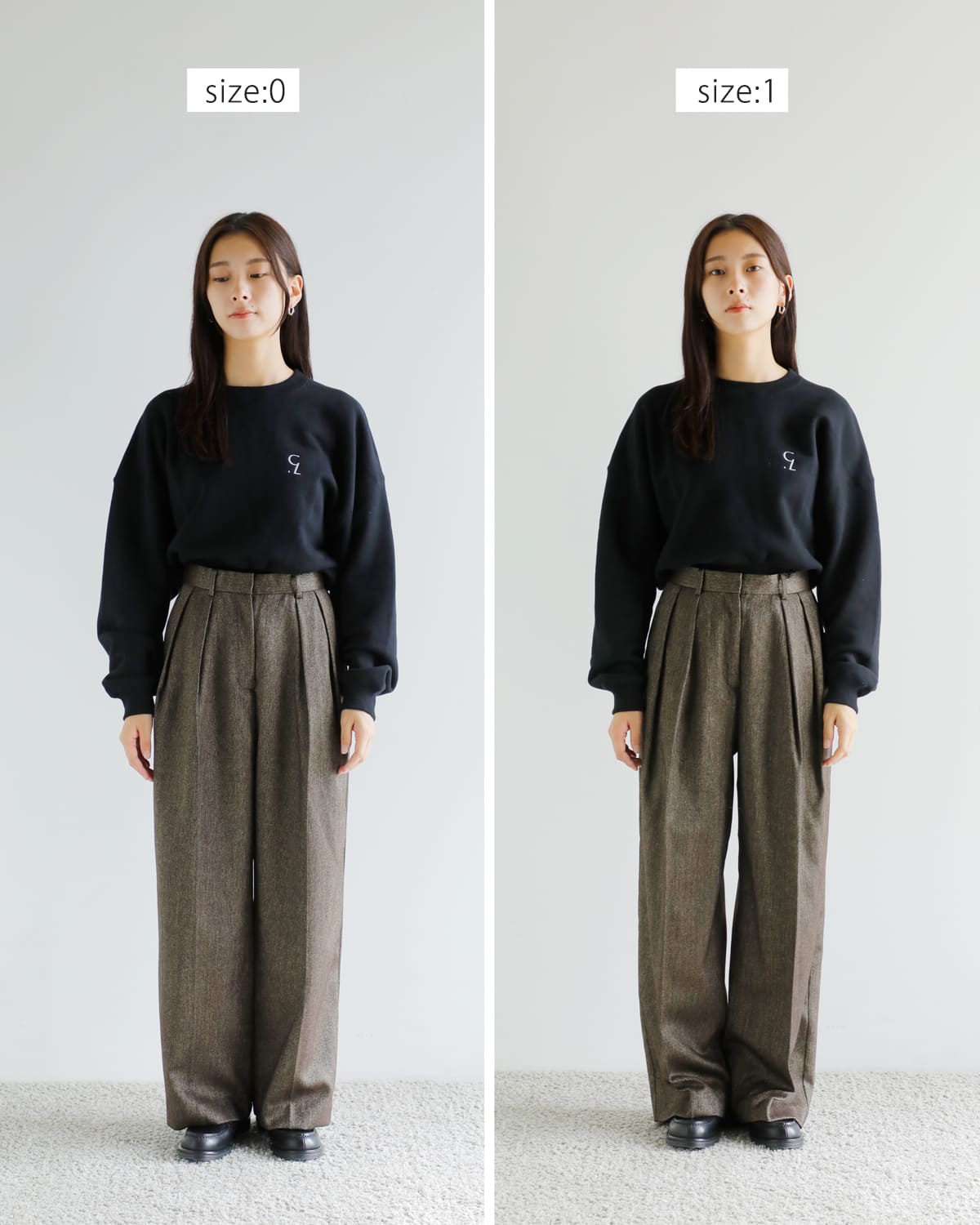 CREDONA(クレドナ)高密度ウールギャバジンツータックスラックスパンツ “THE C ICHIGUN PANTS” 1425520359-0