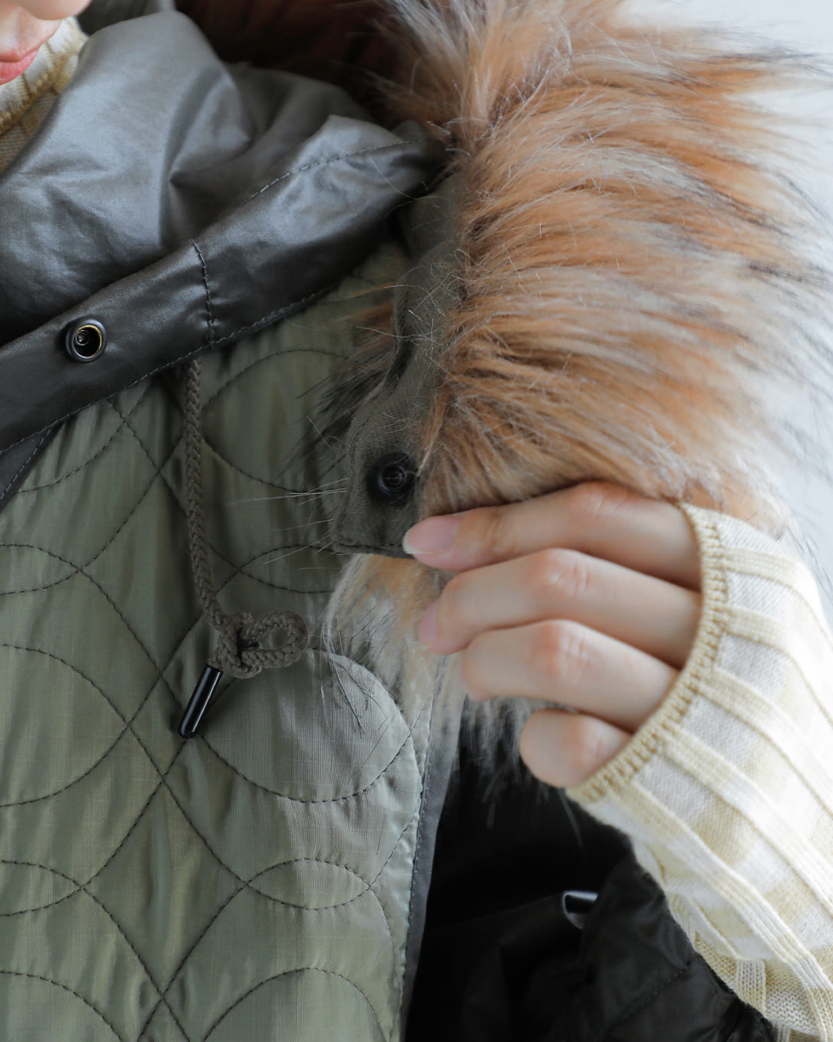 beautiful people(ビューティフルピープル)マルチレイヤリングハイカウントチンツ4wayモッズコート “Multilayering highcount chintz modscoat” 1535103009