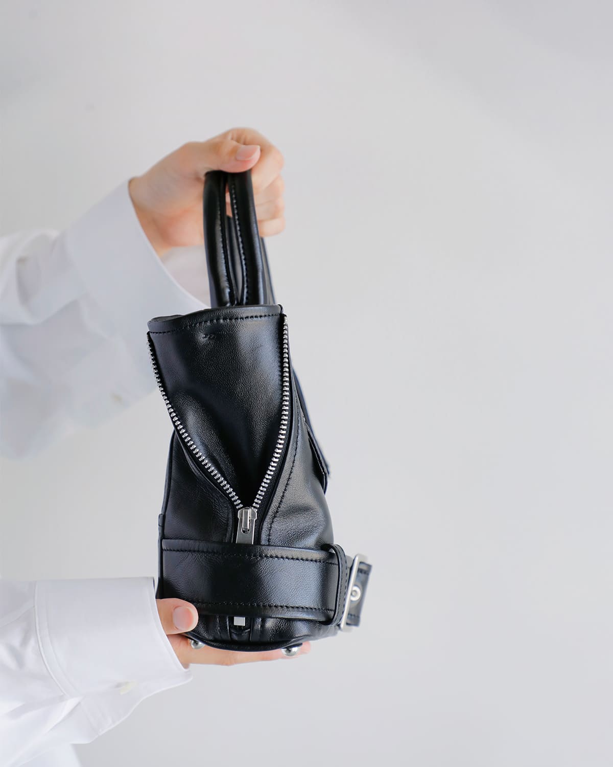 beautiful people(ビューティフルピープル)シープスキンライダーストートバッグ “Excerption riders kids tote bag” 1535611905