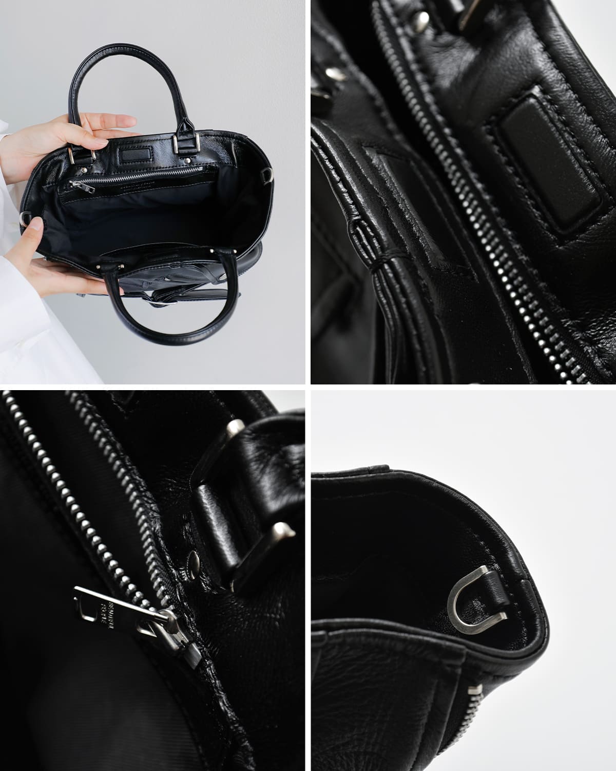 beautiful people(ビューティフルピープル)シープスキンライダーストートバッグ “Excerption riders kids tote bag” 1535611905