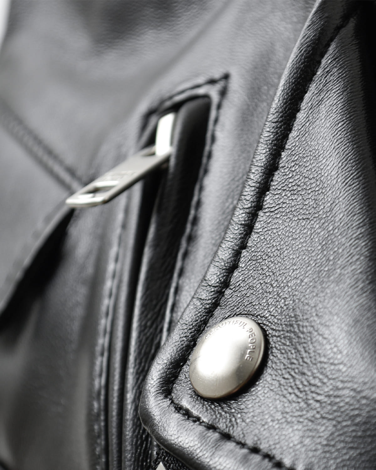 beautiful people(ビューティフルピープル)シープスキンライダーストートバッグ “Excerption riders kids tote bag” 1535611905