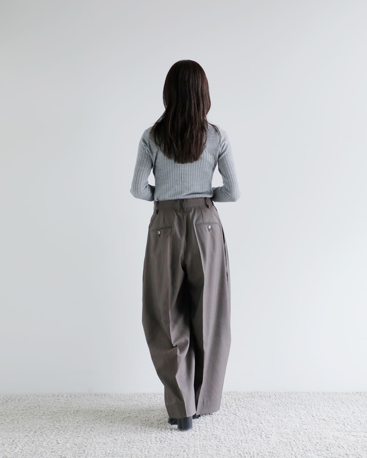 beautiful people ビューティフルピープル ウールシルク サイド