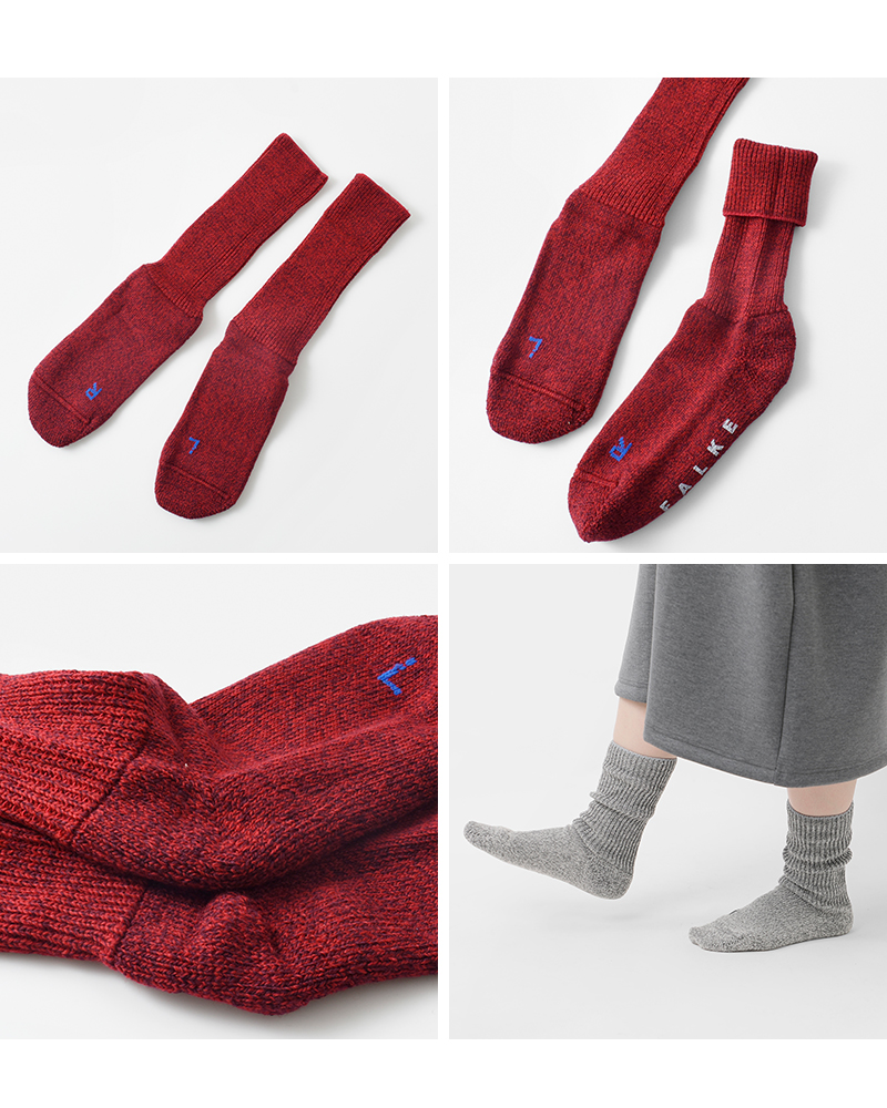 FALKE ファルケ ウールミックス ウォーキング ソックス “WALKIE