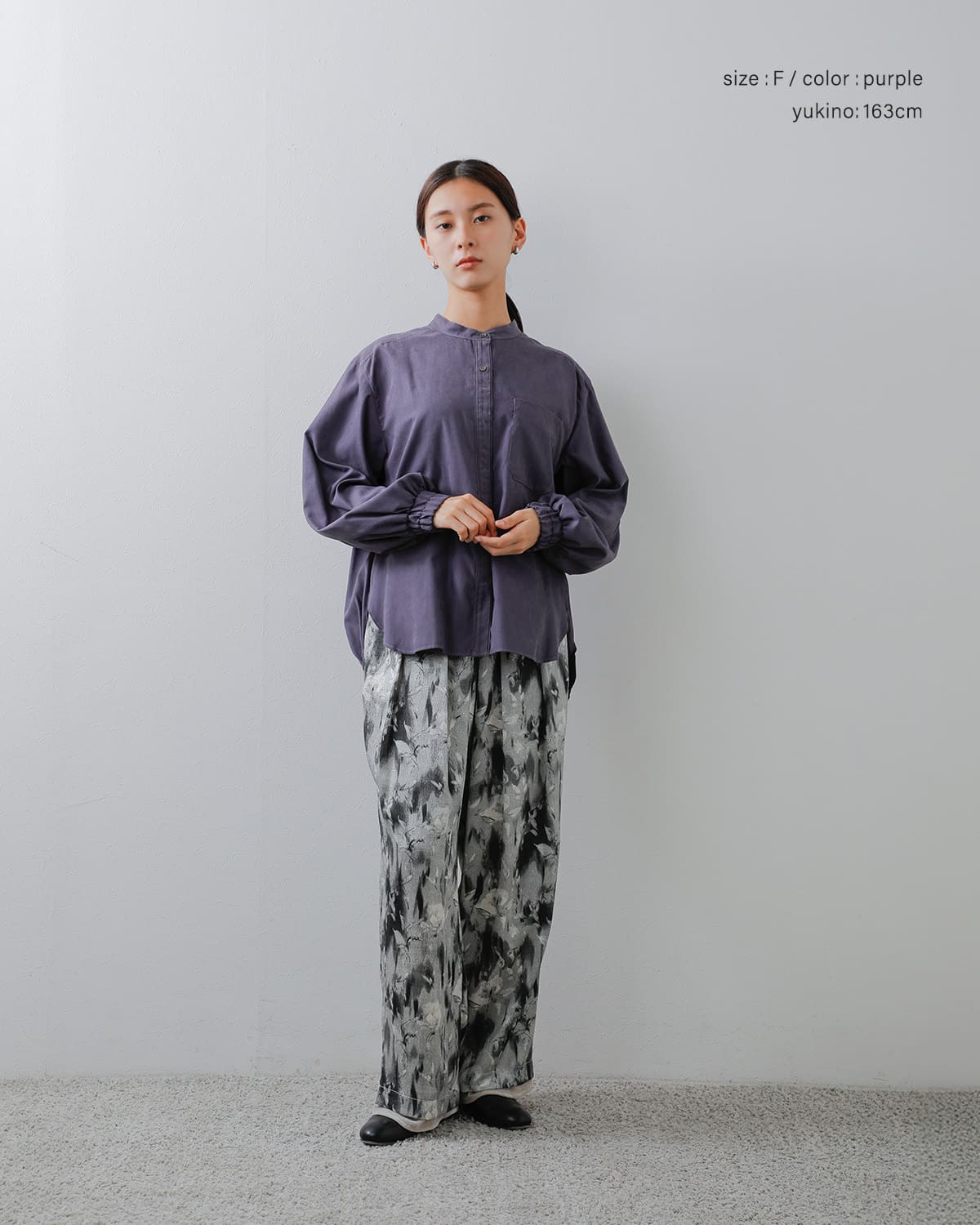 CHIGNON(シニヨン)ブルゾンシャツ 1655-250mk