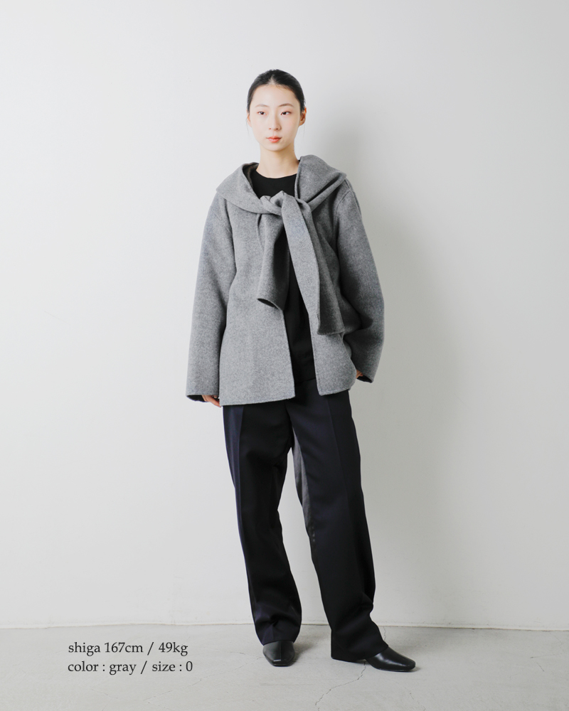 YLEVE(C[)SUPER100sE[_uNXt[fbhR[ggSUPER100sWOOLDOUBLECLOTHHOODEDCOh168-5210069