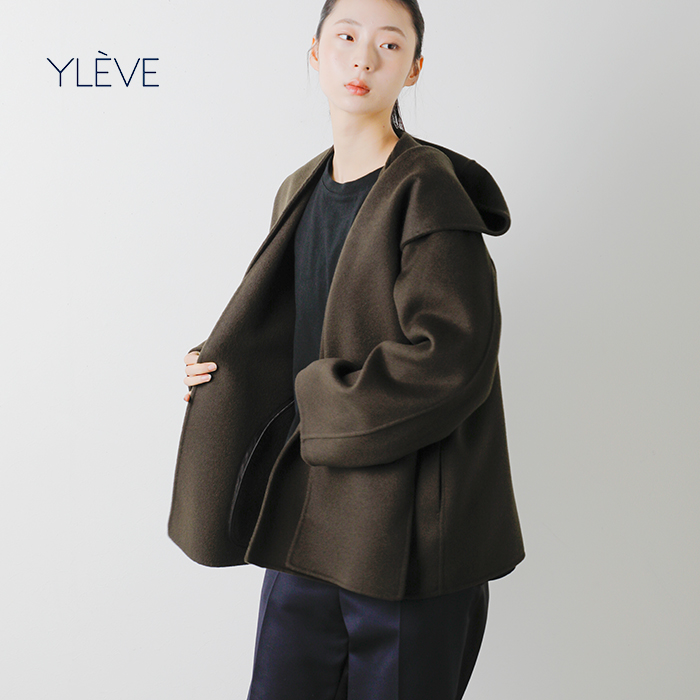 YLEVE(C[)SUPER100sE[_uNXt[fbhR[ggSUPER100sWOOLDOUBLECLOTHHOODEDCOh168-5210069