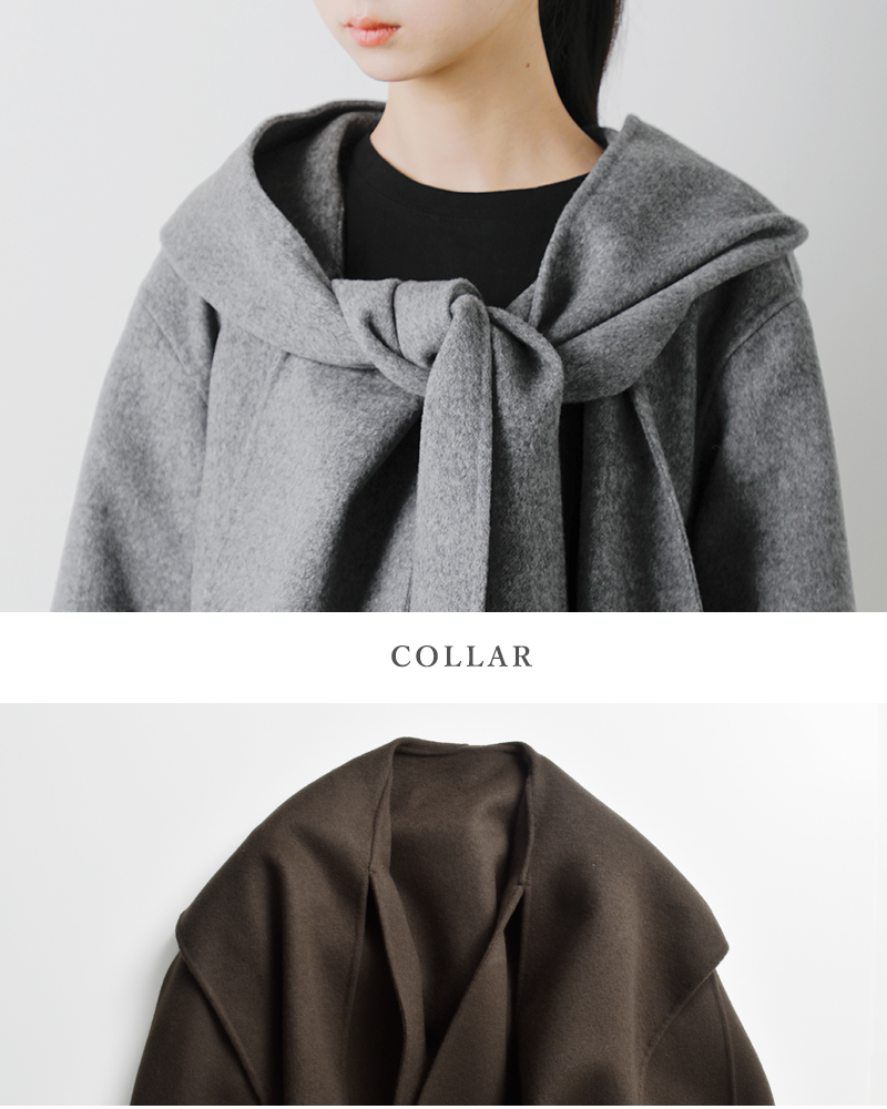 YLEVE(C[)SUPER100sE[_uNXt[fbhR[ggSUPER100sWOOLDOUBLECLOTHHOODEDCOh168-5210069