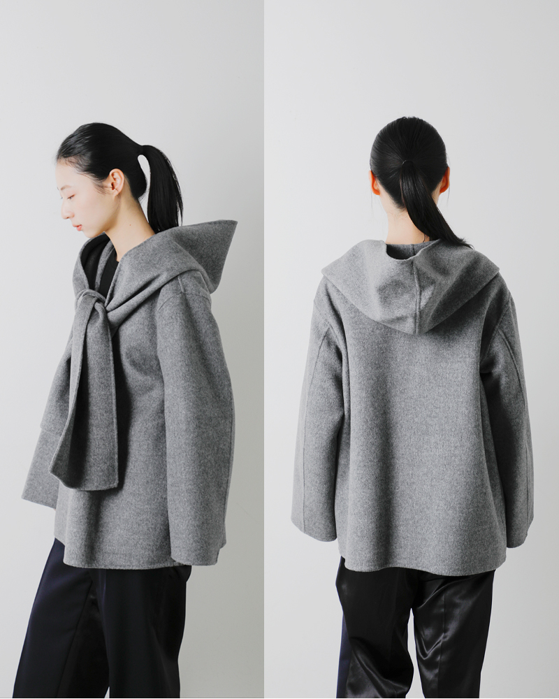 YLEVE(C[)SUPER100sE[_uNXt[fbhR[ggSUPER100sWOOLDOUBLECLOTHHOODEDCOh168-5210069