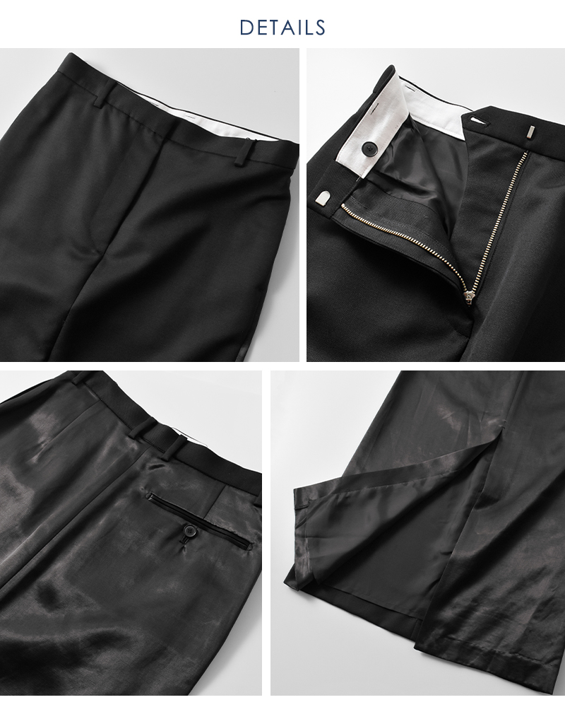 YLEVE(イレーヴ)Aラインロングスカート“WOOLMOHAIRGABA×VISCOSECOTTONSATINSK”168-5230082