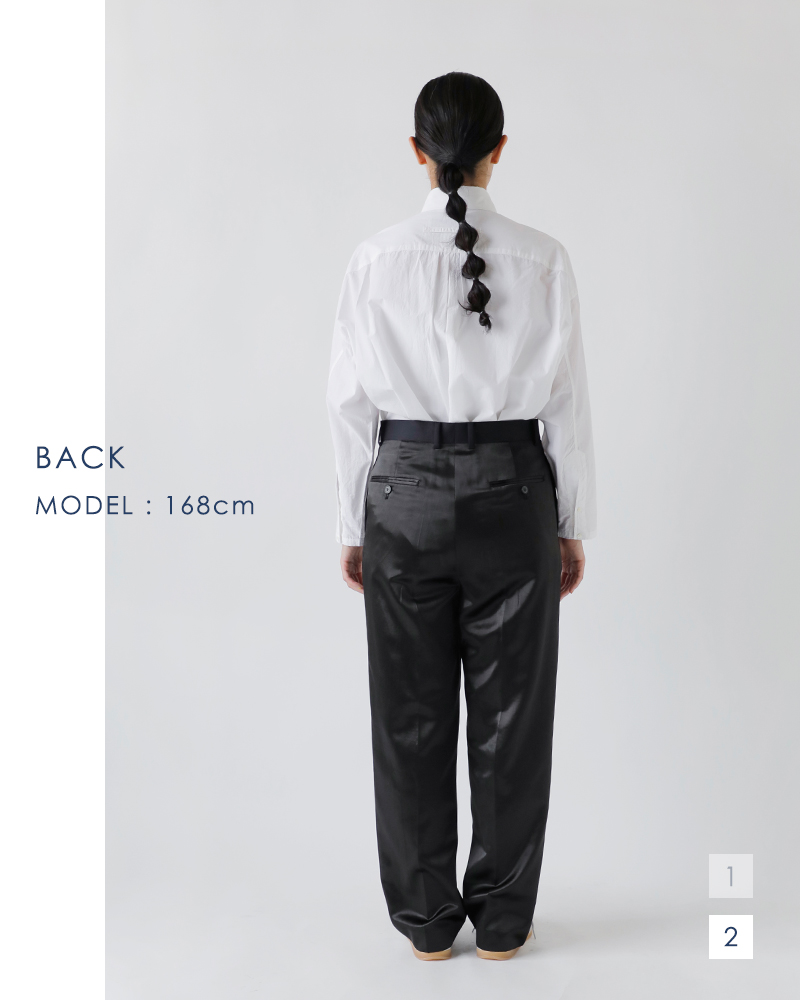 パンツ YLEVE TOP OVERDYE SUMMER WOOL TROUSERS YLÈVE / HIGH TWIST SUMMER WOOL OXFORD Jacket & TROUSER – Chum!