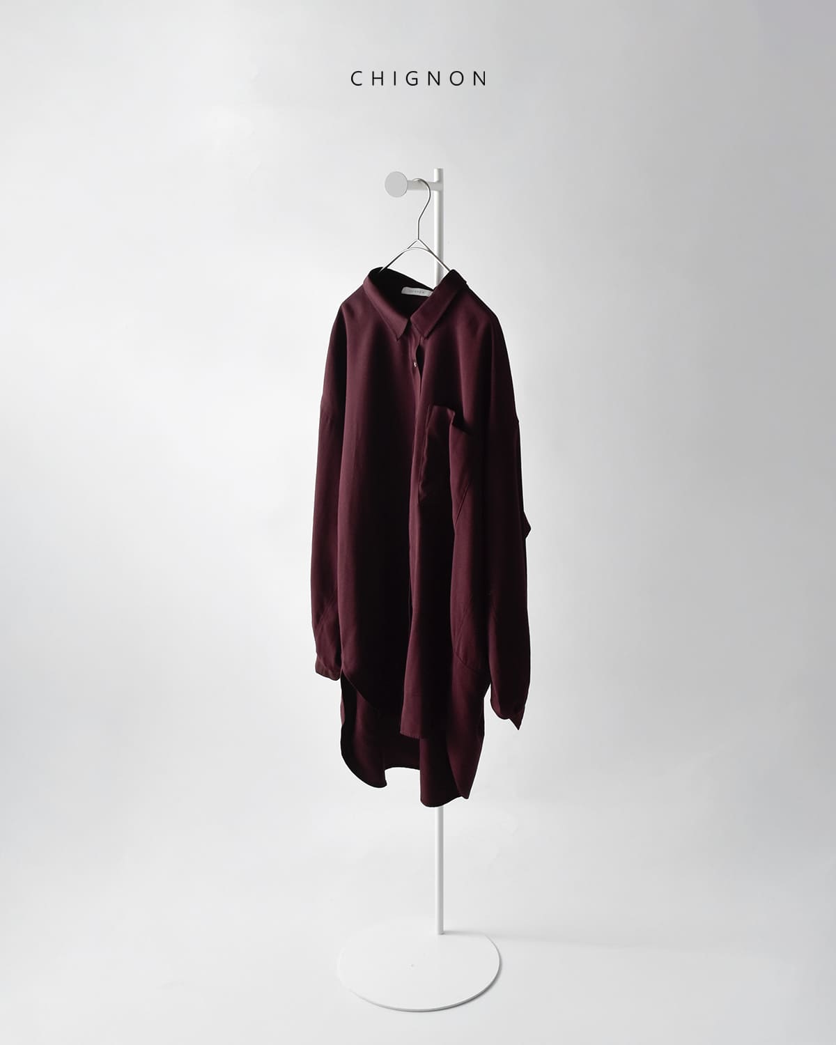 CHIGNON(シニヨン)Rツイル ビック シャツ1854-013kk