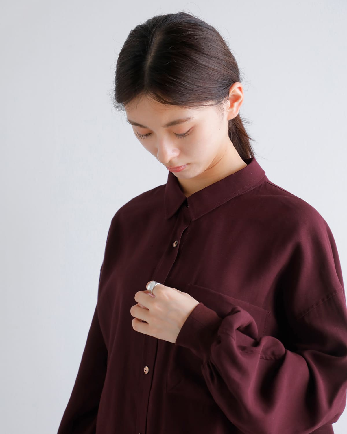 CHIGNON(シニヨン)Rツイルビックシャツ 1854-013kk