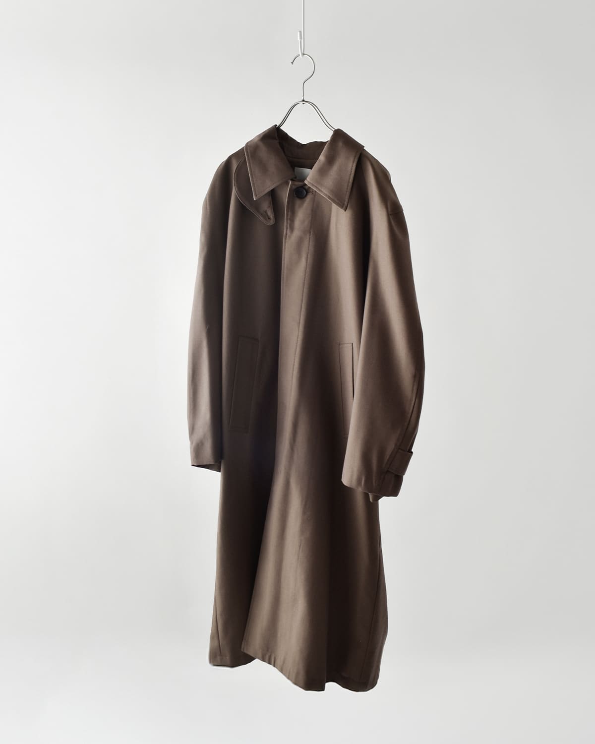 CLANE(クラネ)バルキーラインステンカラーコート 19101-0022