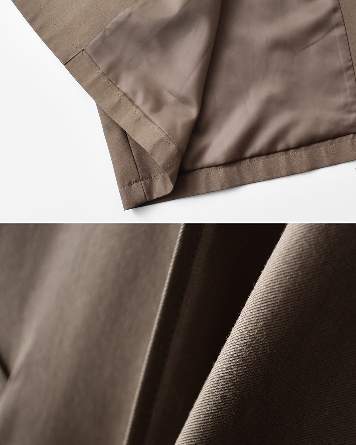 CLANE(クラネ)バルキーラインステンカラーコート 19101-0022