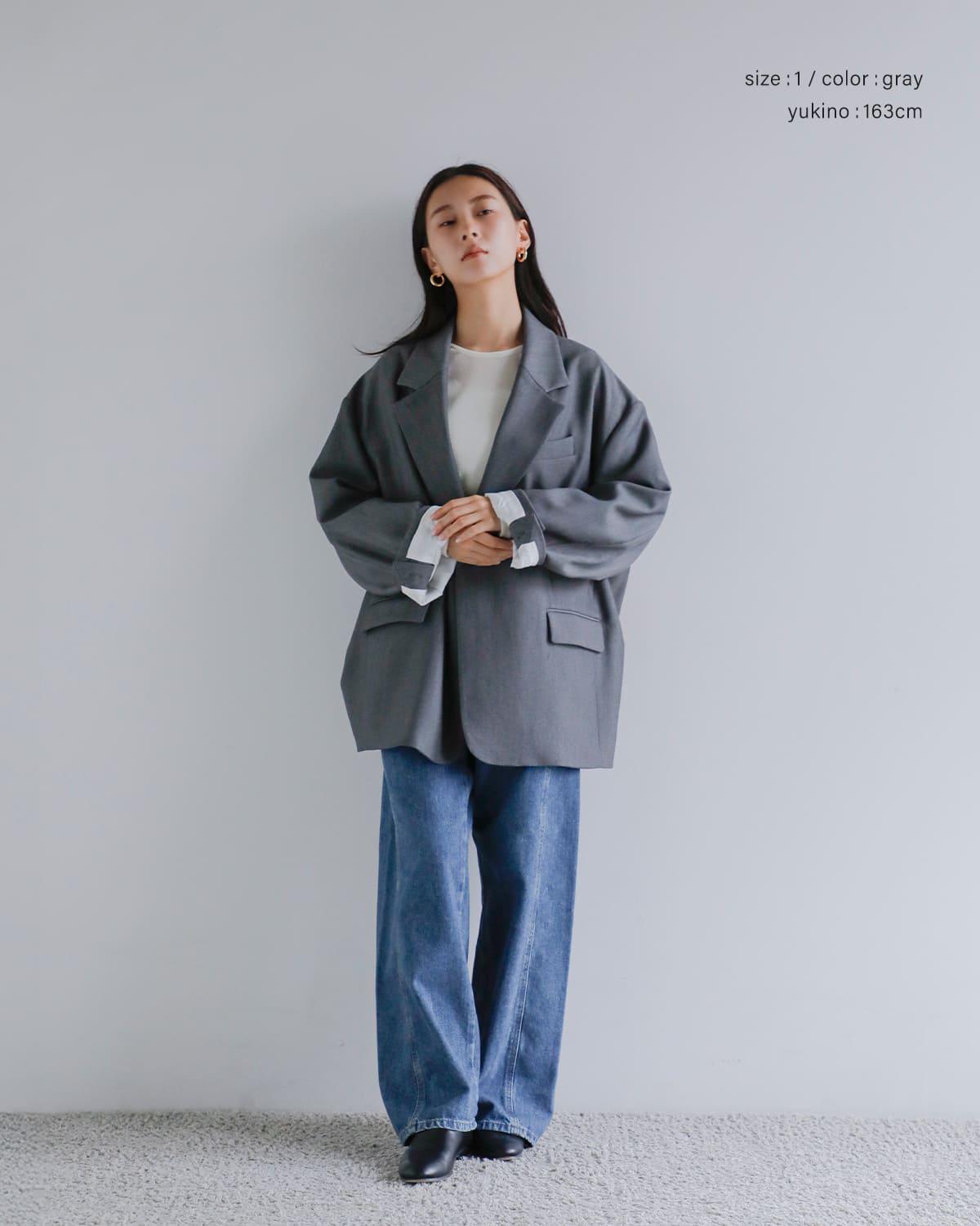 CLANE(クラネ)2wayテーラードオーバージャケット 19103-0462