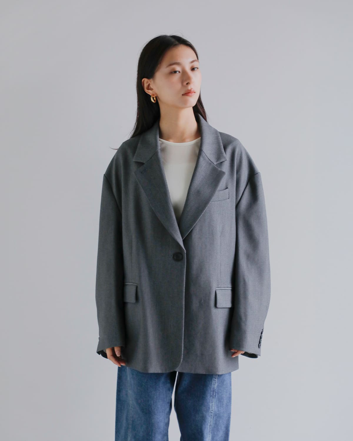 CLANE(クラネ)2wayテーラードオーバージャケット 19103-0462