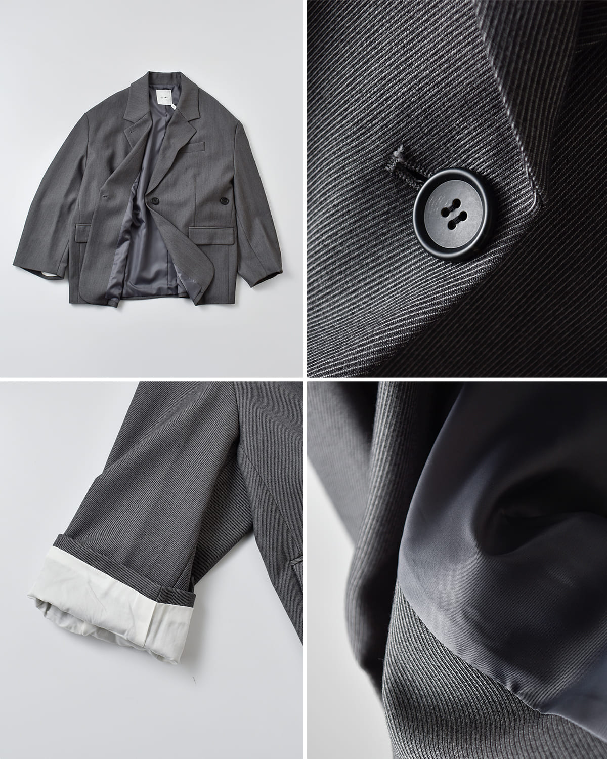 CLANE(クラネ)2wayテーラードオーバージャケット 19103-0462