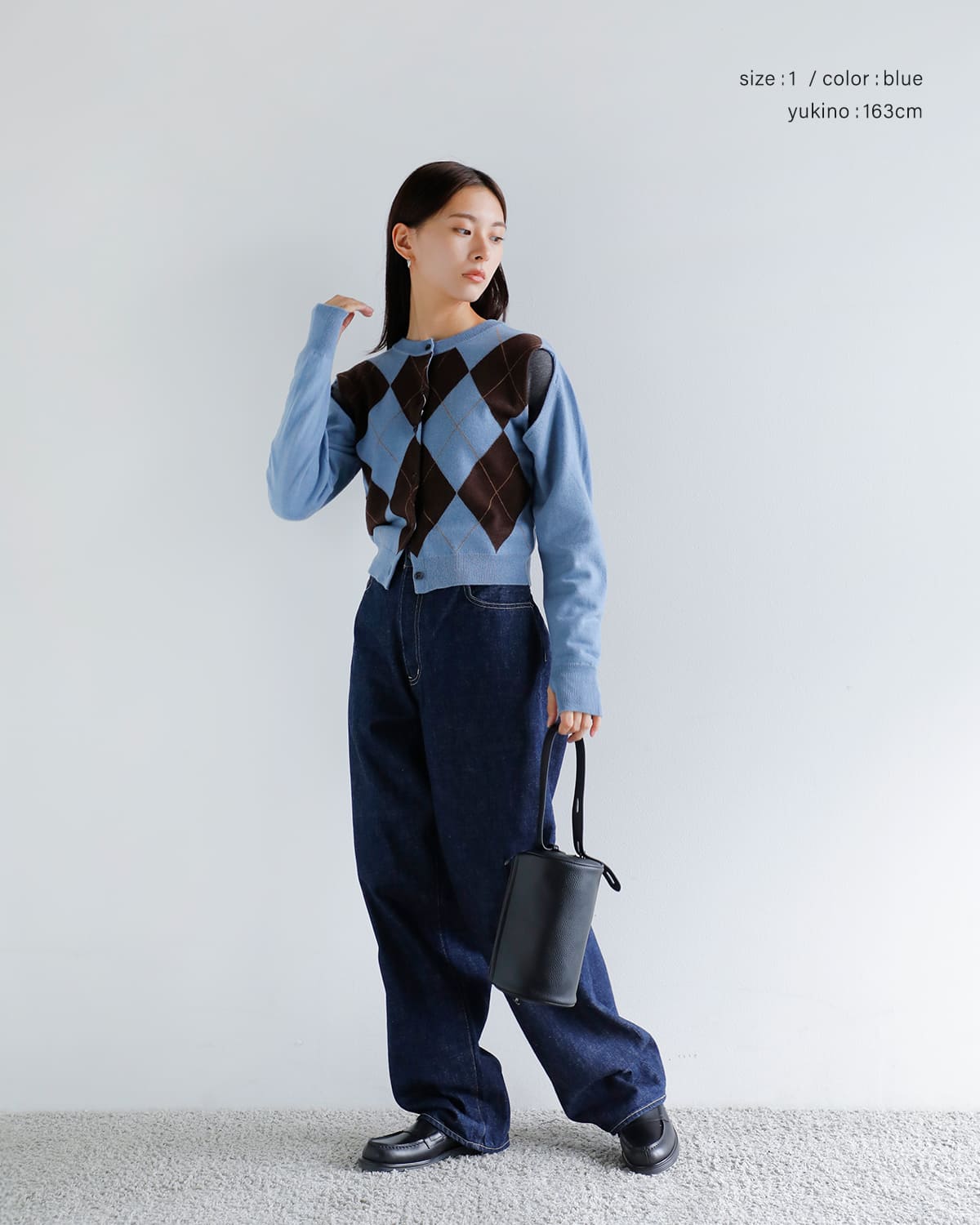 :CLANE(クラネ)アレンジニットトップスカーディガン 19106-2092