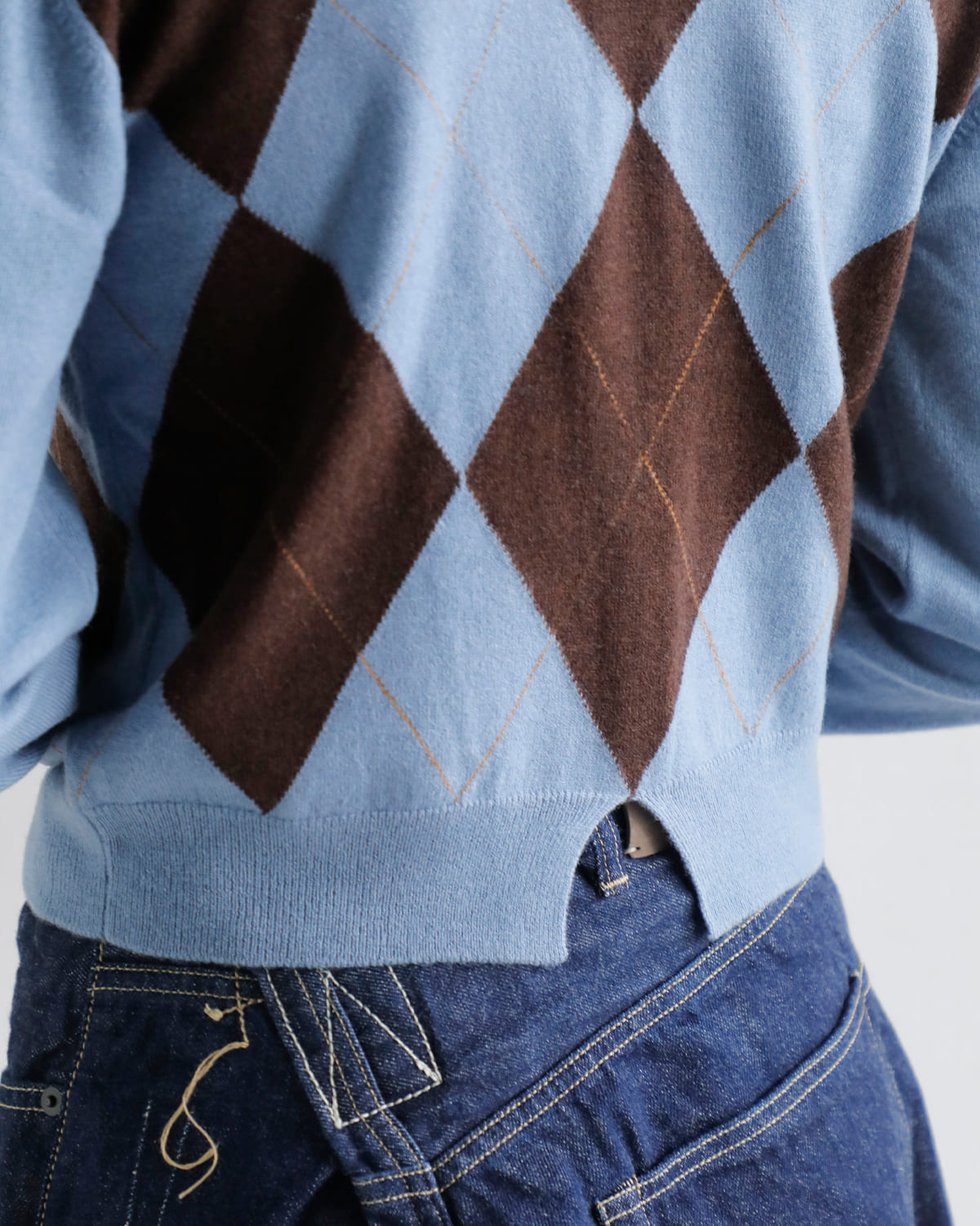 :CLANE(クラネ)アレンジニットトップスカーディガン 19106-2092