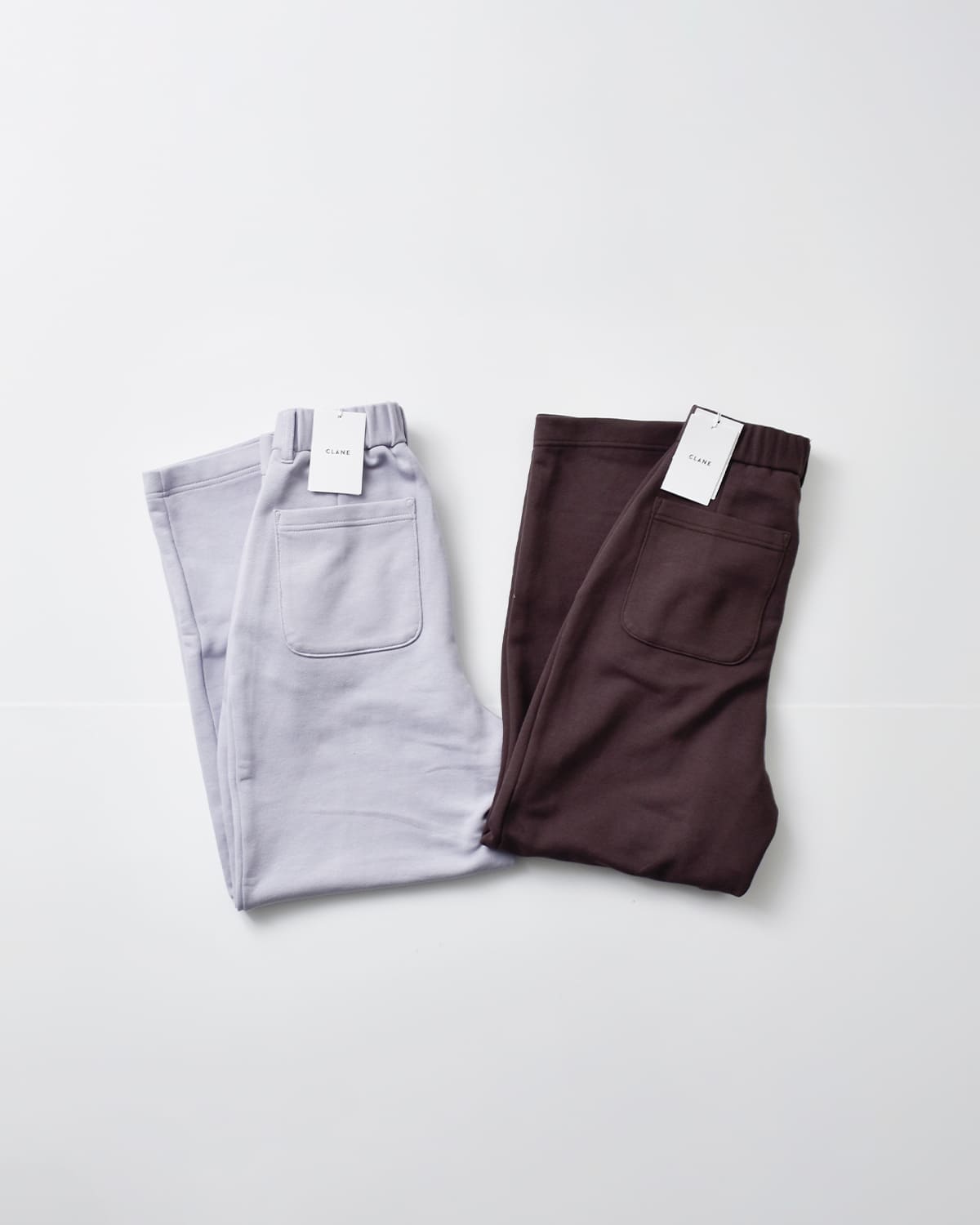 CLANE(クラネ)ツータックスウェットパンツ 19110-7262