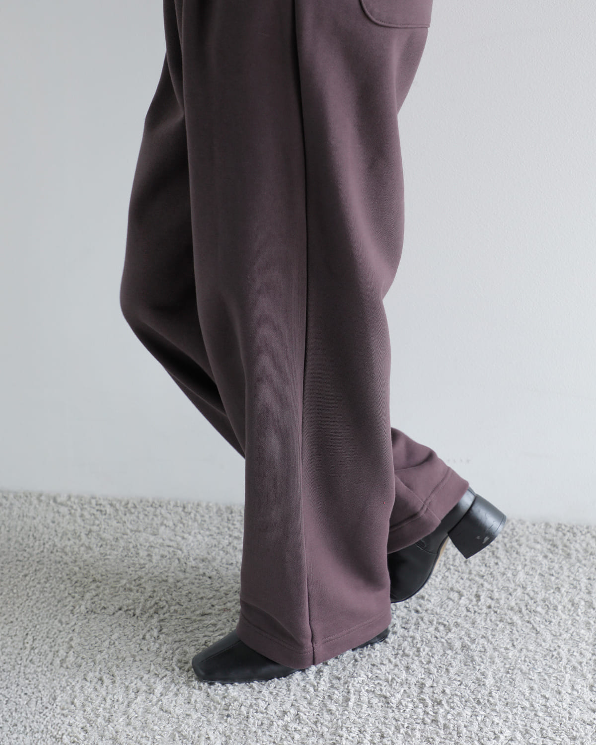 CLANE(クラネ)ツータックスウェットパンツ 19110-7262