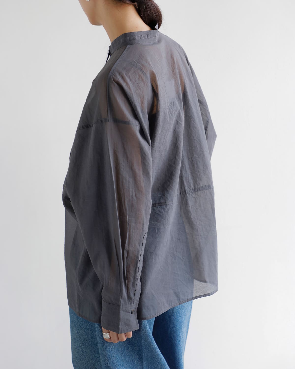 CLANE(クラネ)シアードルマンシャツ 19122-4052