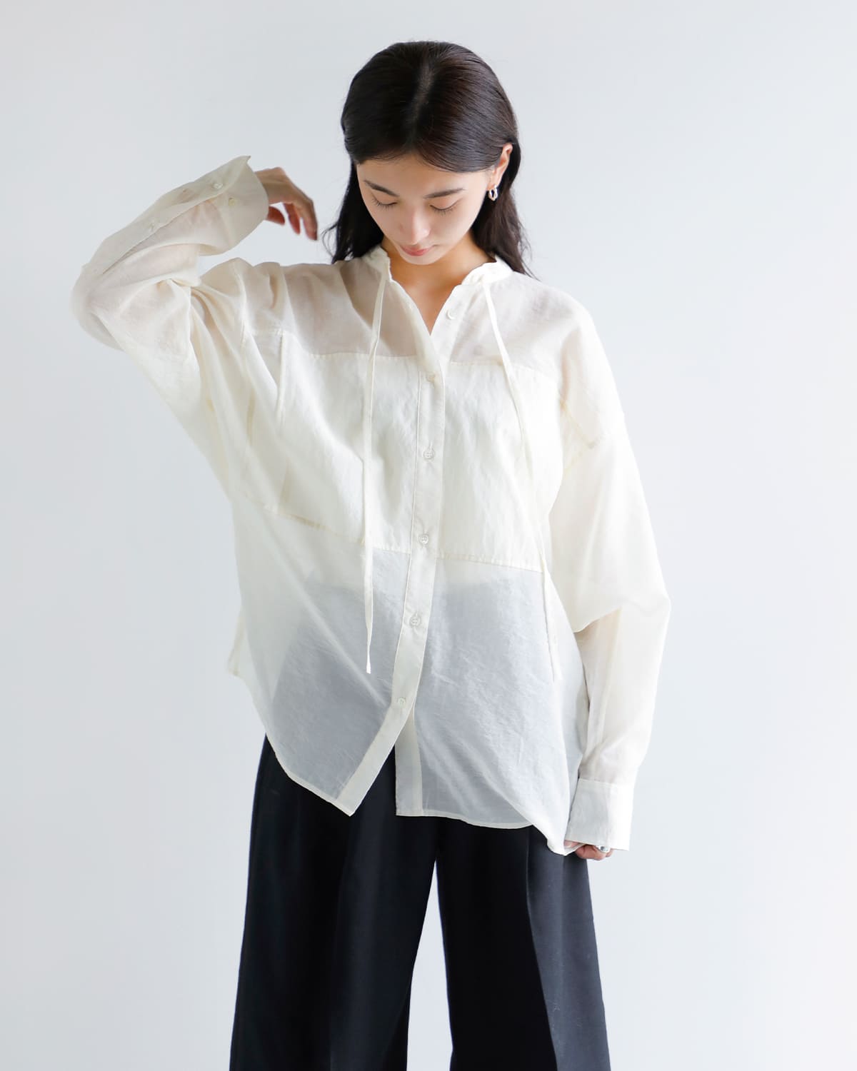 LiSA ☆ 新品未開封 2015 武道館 チェックシャツ レディース チェックシャツ シャツ 長袖シャツ トップス シャツ