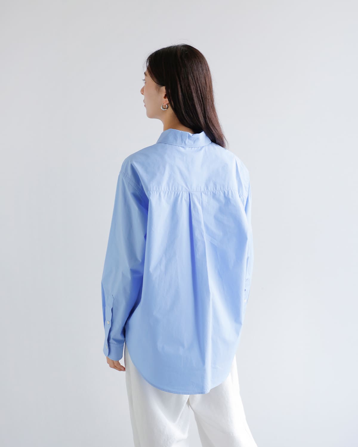 CLANE(クラネ)ロゴボタンダウンベーシックシャツ 19122-4162