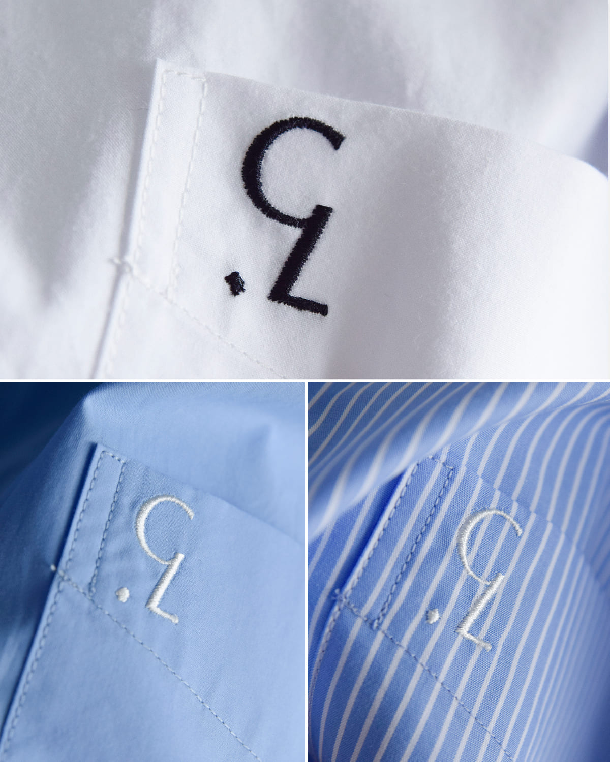 CLANE(クラネ)ロゴボタンダウンベーシックシャツ 19122-4162