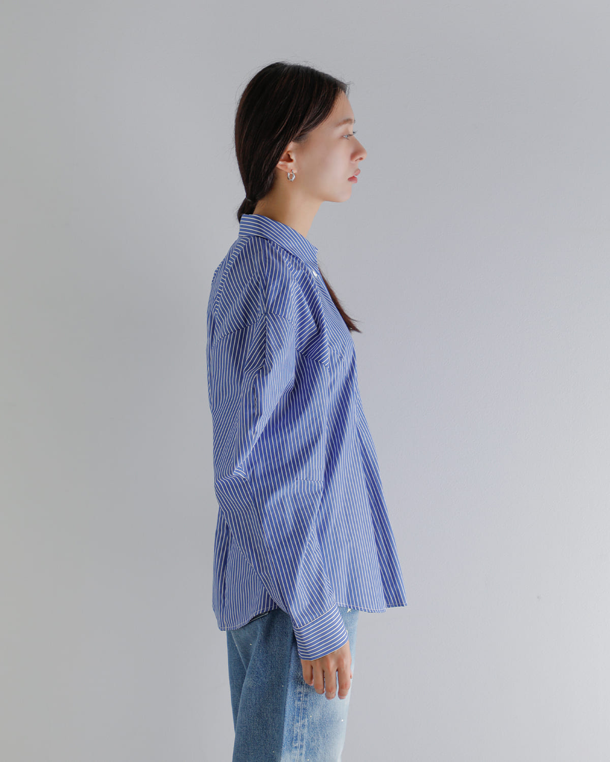 CLANE(クラネ)ボリュームスリーブシャツ 19122-4252