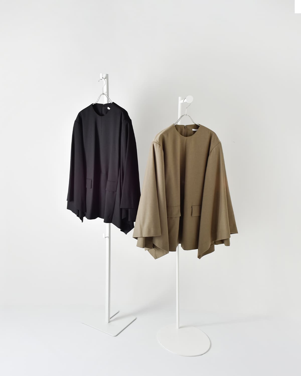 CLANE(クラネ)ジャケットディテールケープトップス 19122-4292