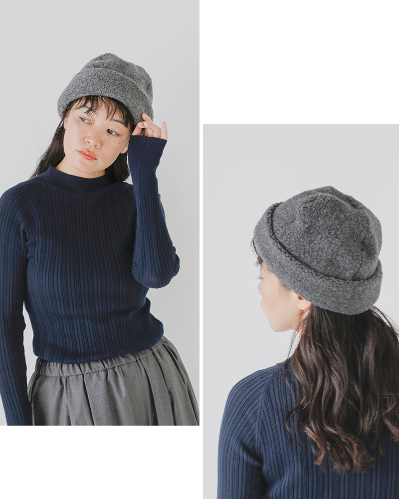 Chapeaugraphy(シャポーグラフィー)ウールパイルボアワッチ20030