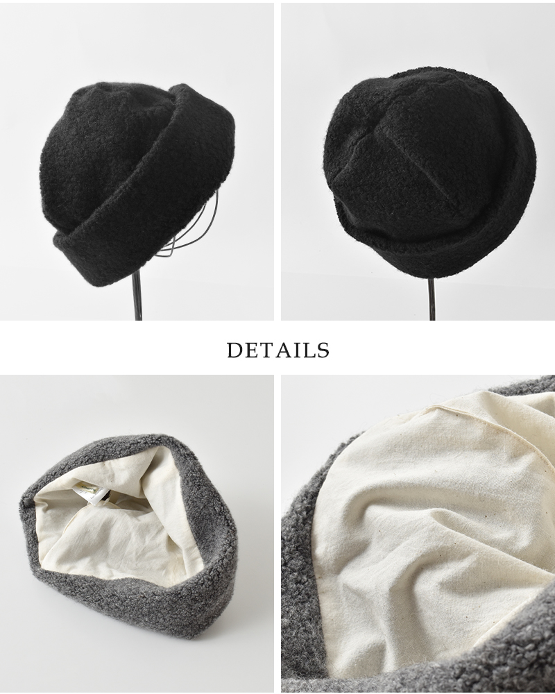 Chapeaugraphy(シャポーグラフィー)ウールパイルボアワッチ20030