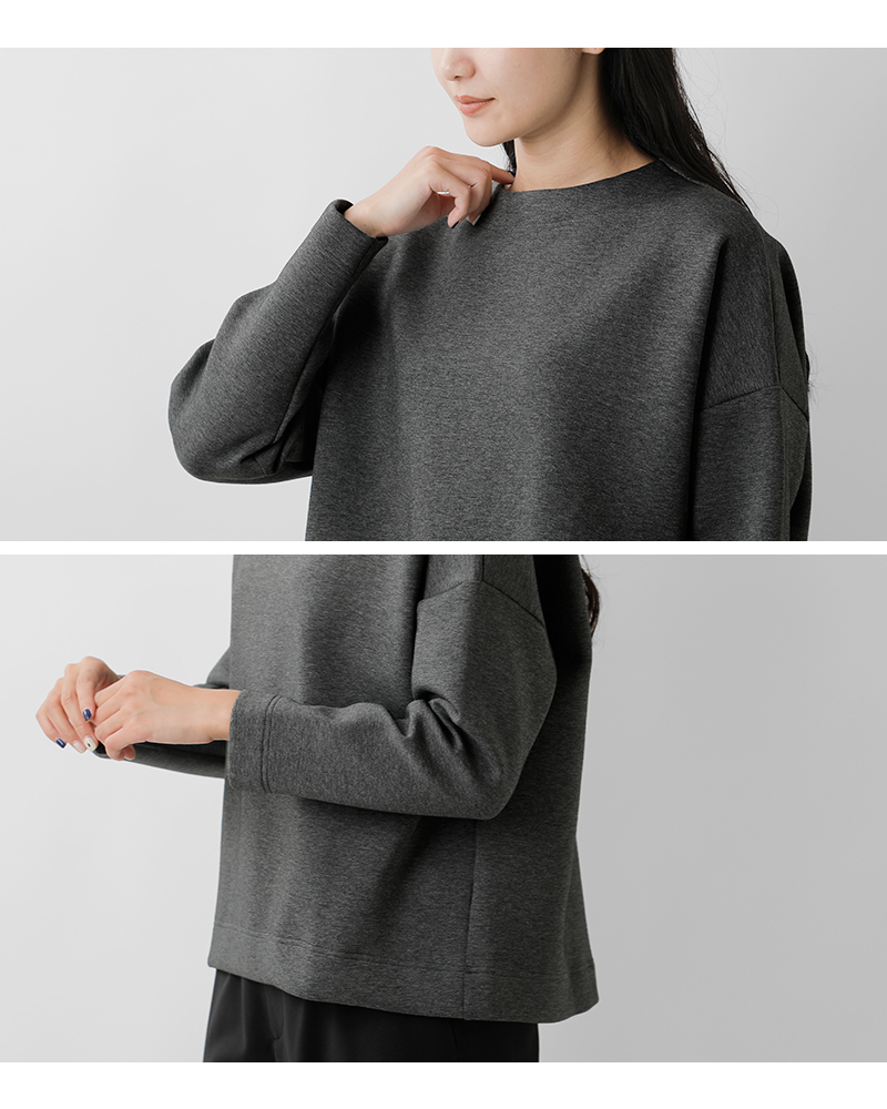 TRAVAIL MANUEL(トラバイユマニュアル)コットンダンボールプルオーバー2042