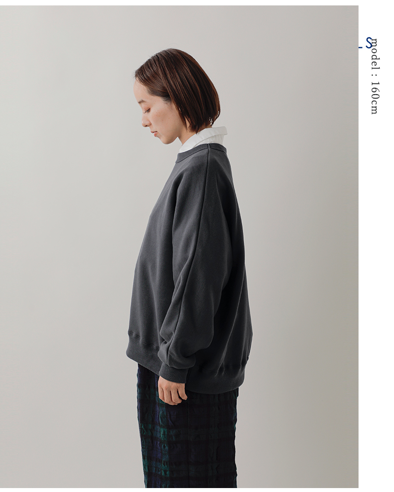 TRAVAIL MANUEL(トラバイユマニュアル)コットンフレンチテリードルマンプルオーバー2043-same1