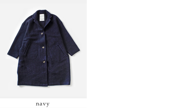 fabriqueenplaneteterreシェットランドウールテーラードコート232-125