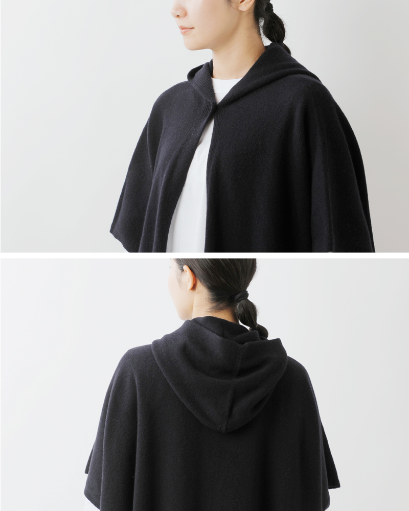 EMMACULATE エマキュレイト ウール カシミヤ フード付き ニット